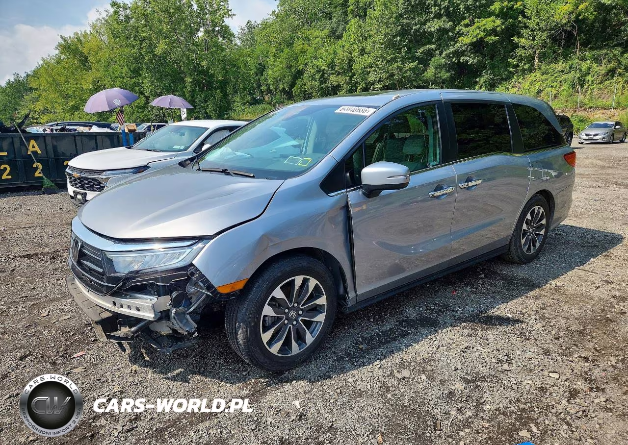 2024 Honda Odyssey Exl VIN:5FNRL6H62RB054778 - 1