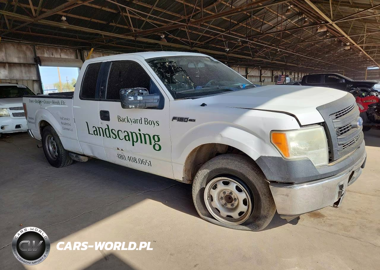 2014 Ford F150 Super Cab VIN:1FTFX1CF8EKG33806 - 4