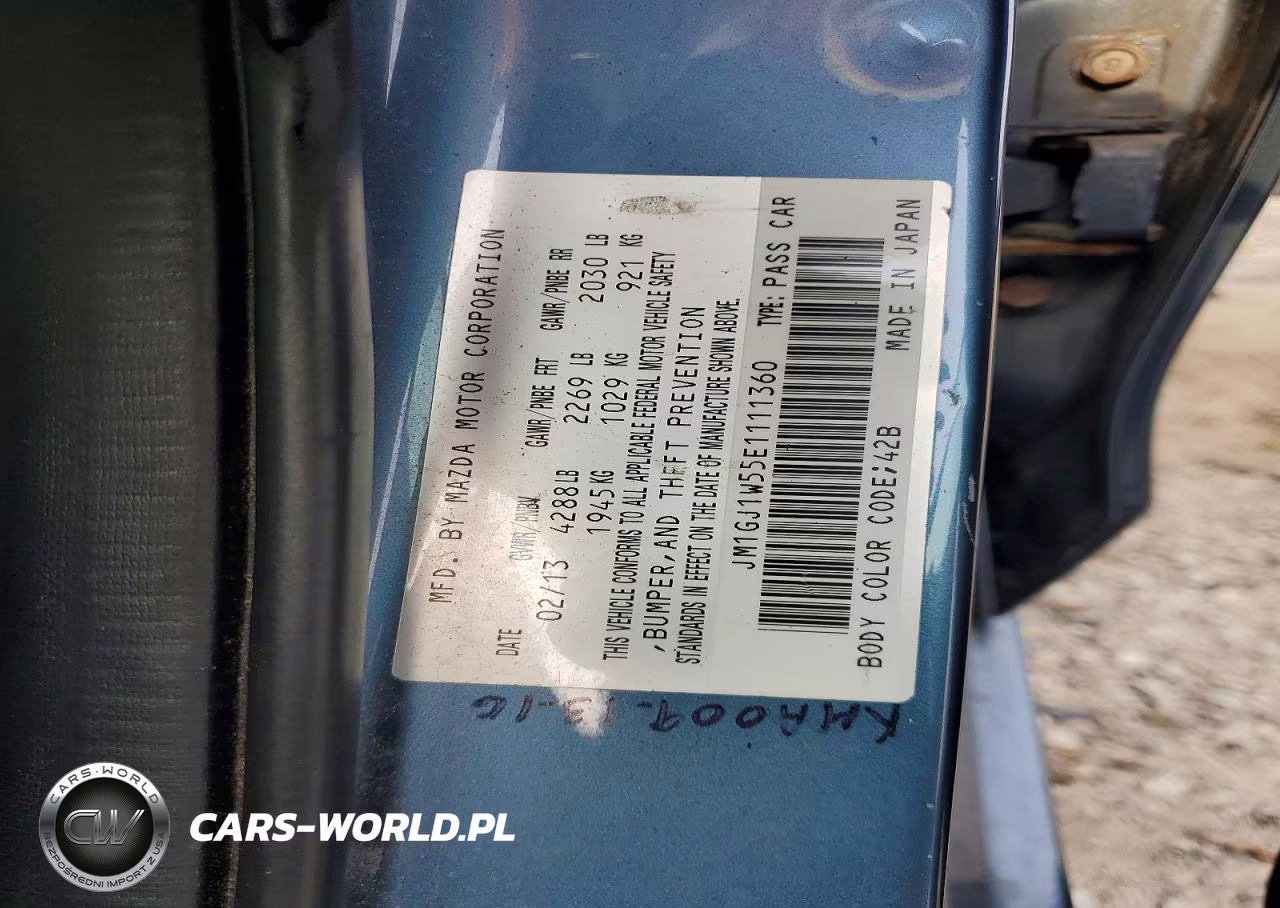2014 Mazda 6 Grand Touring VIN:JM1GJ1W55E1111360 - 12