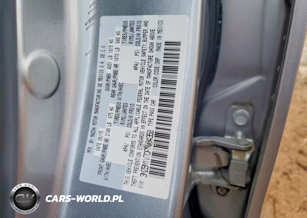 2015 Mazda 3 Touring VIN:3MZBM1V70FM234358 - 12