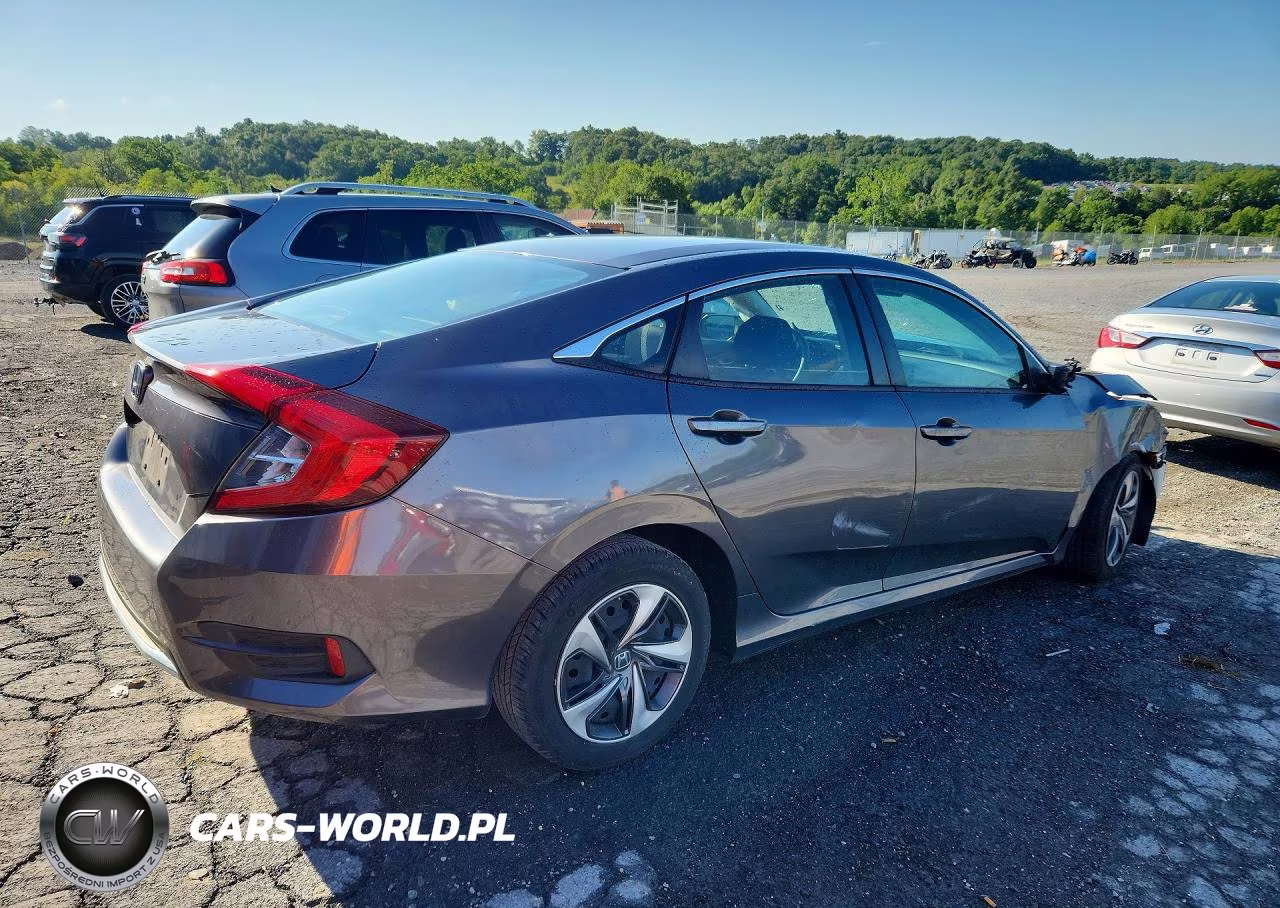 2021 Honda Civic Lx VIN:2HGFC2F68MH508096 - 3