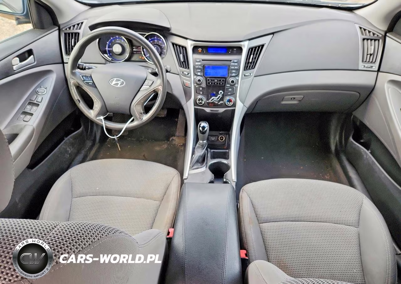 2012 Hyundai Sonata Gls VIN:5NPEB4AC0CH349344 - 8