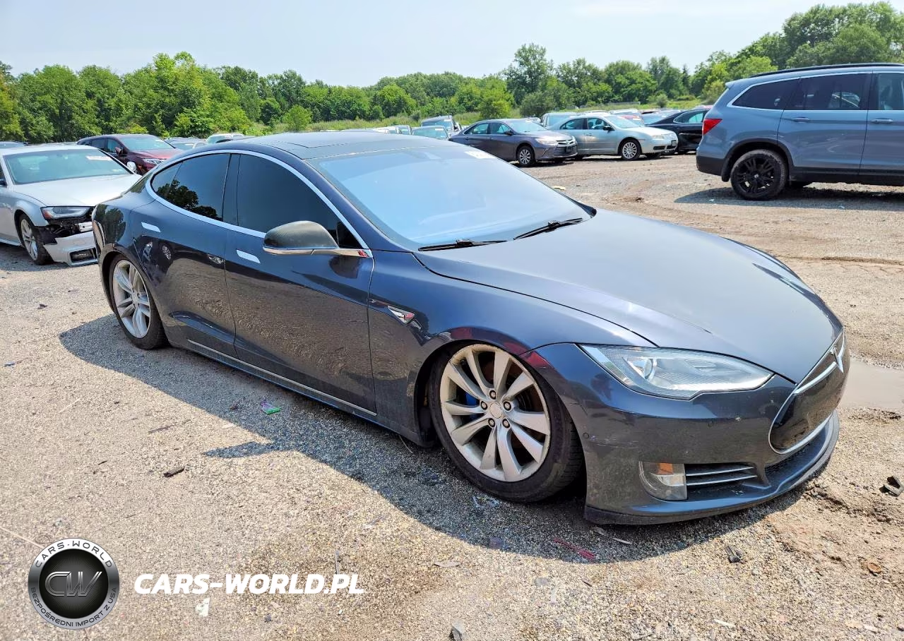 2015 Tesla Model S 85D VIN:5YJSA1H25FFP74031 - 4