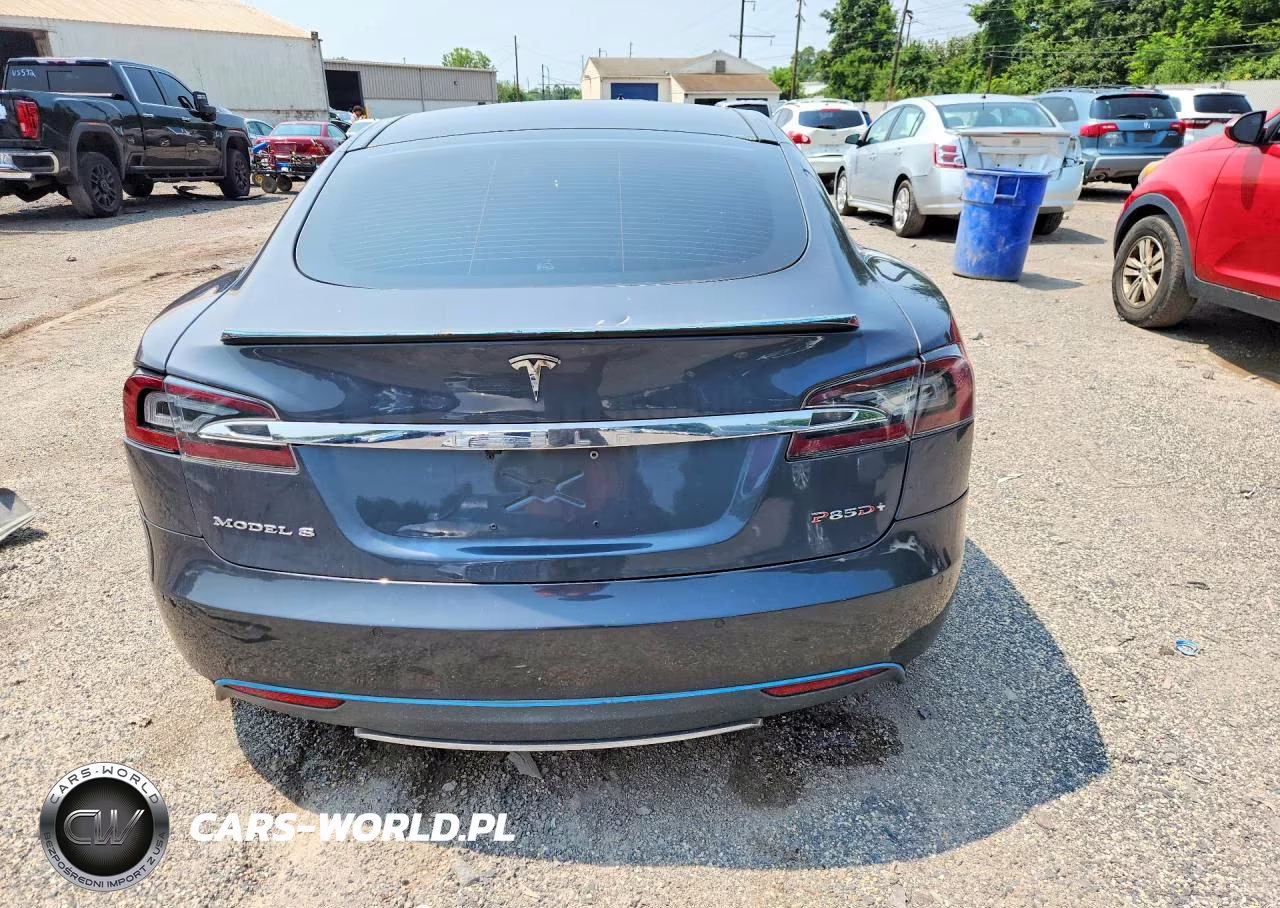 2015 Tesla Model S 85D VIN:5YJSA1H25FFP74031 - 6