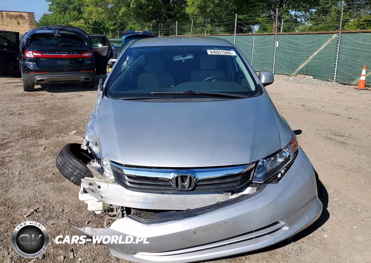 2012 Honda Civic Lx VIN:19XFB2F57CE361269 - 5