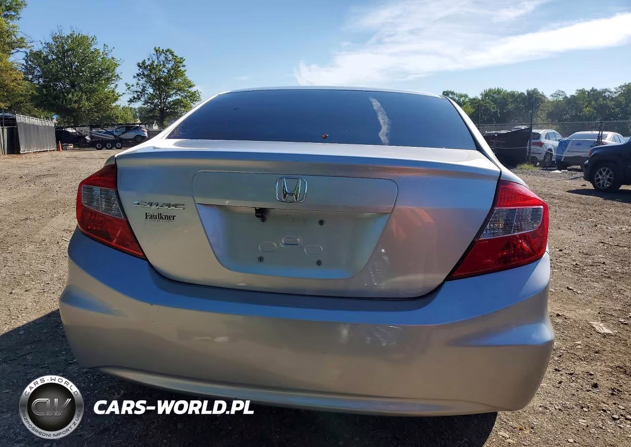 2012 Honda Civic Lx VIN:19XFB2F57CE361269 - 6
