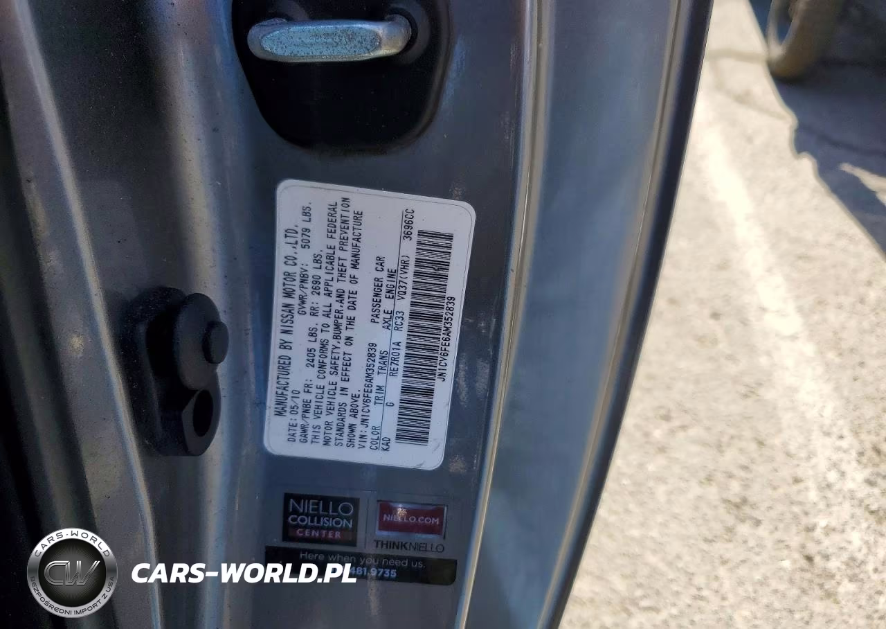2010 Infiniti G37 Convertible Base VIN:JN1CV6FE6AM352839 - 12