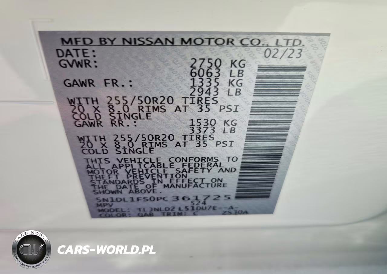 2023 Infiniti Qx60 Luxe VIN:5N1DL1FS0PC361725 - 13