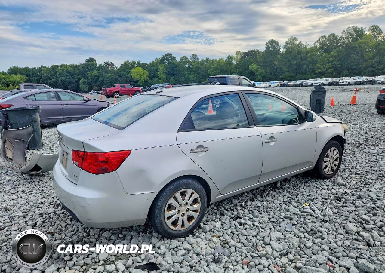 2010 Kia Forte Ex VIN:KNAFU4A25A5105320 - 3
