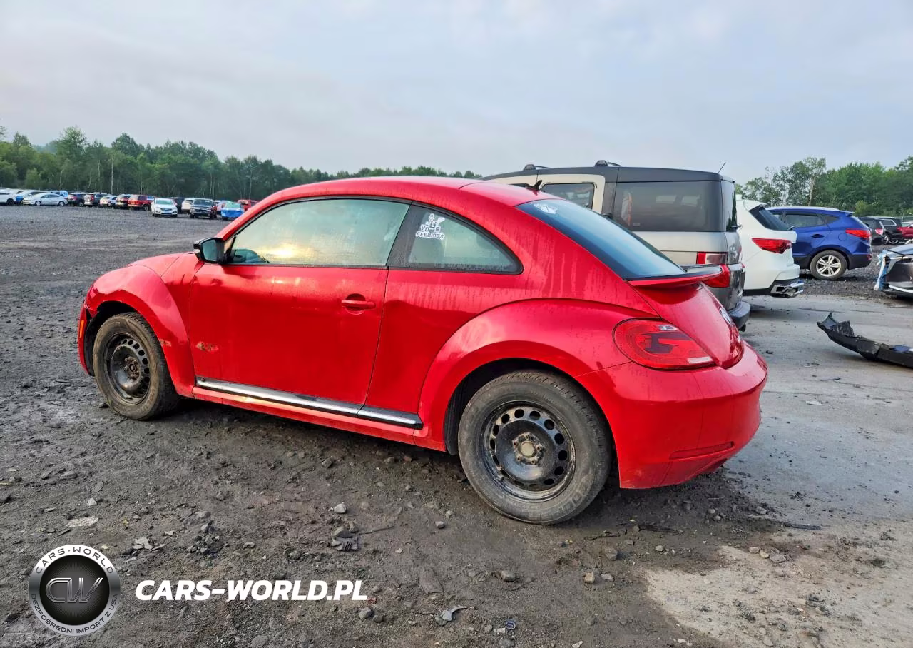 2013 Volkswagen Beetle Turbo VIN:3VW467ATXDM604706 - 2
