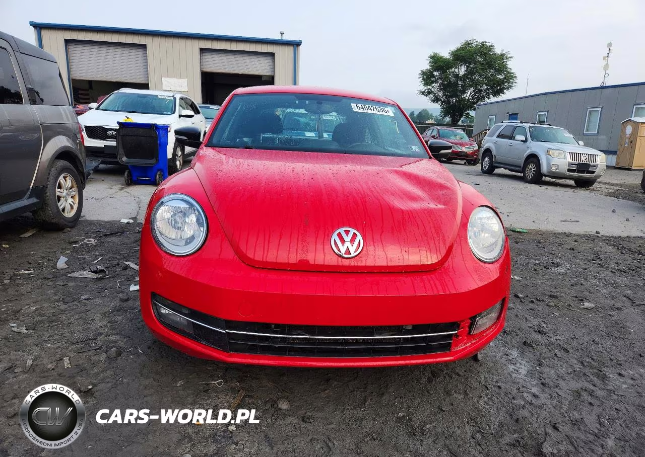 2013 Volkswagen Beetle Turbo VIN:3VW467ATXDM604706 - 5