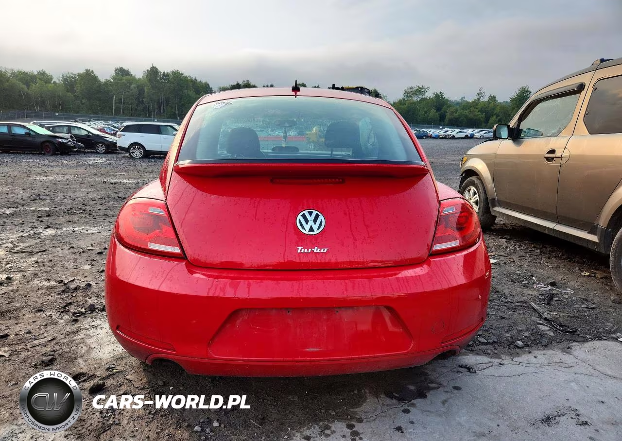 2013 Volkswagen Beetle Turbo VIN:3VW467ATXDM604706 - 6