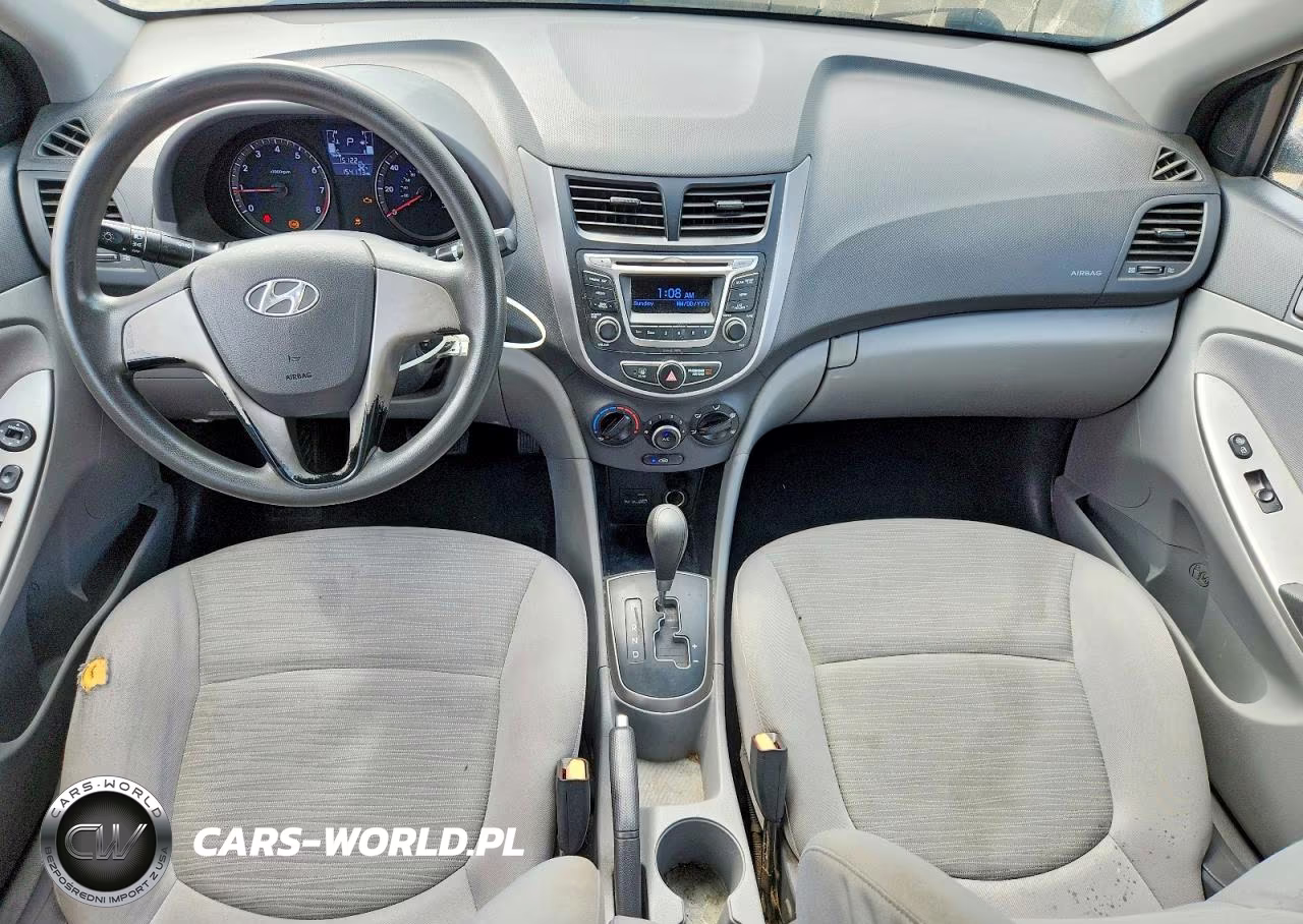 2015 Hyundai Accent Gls VIN:KMHCT4AE4FU803512 - 8