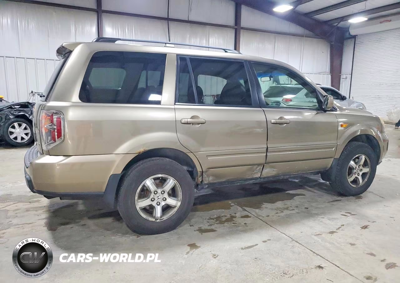 2008 Honda Pilot Ex VIN:5FNYF18408B010748 - 3