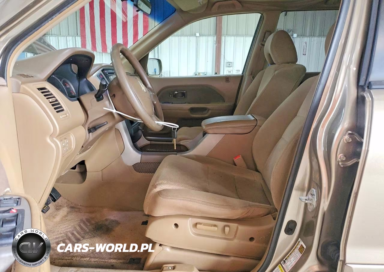 2008 Honda Pilot Ex VIN:5FNYF18408B010748 - 7