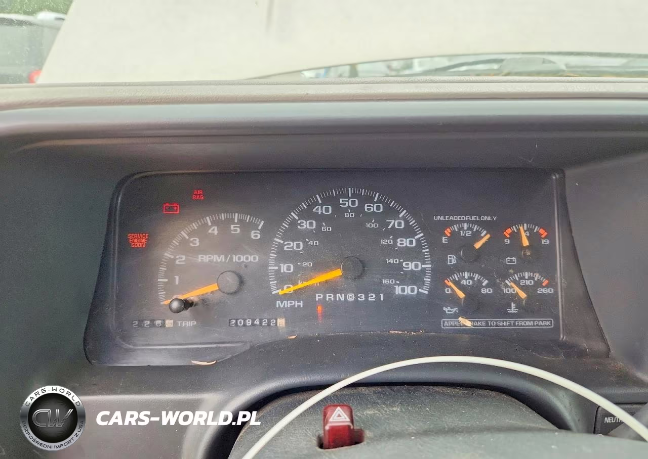 1998 Chevrolet Tahoe K1500 VIN:1GNEK13R3WJ338096 - 9