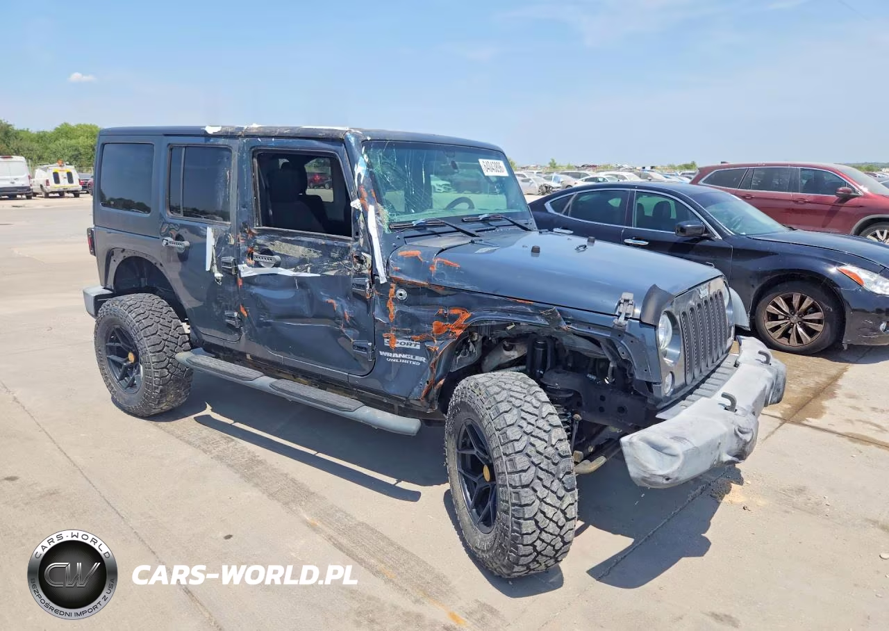 2017 Jeep Wrangler Unlimited Sport VIN:1C4BJWDG7HL607071 - 4