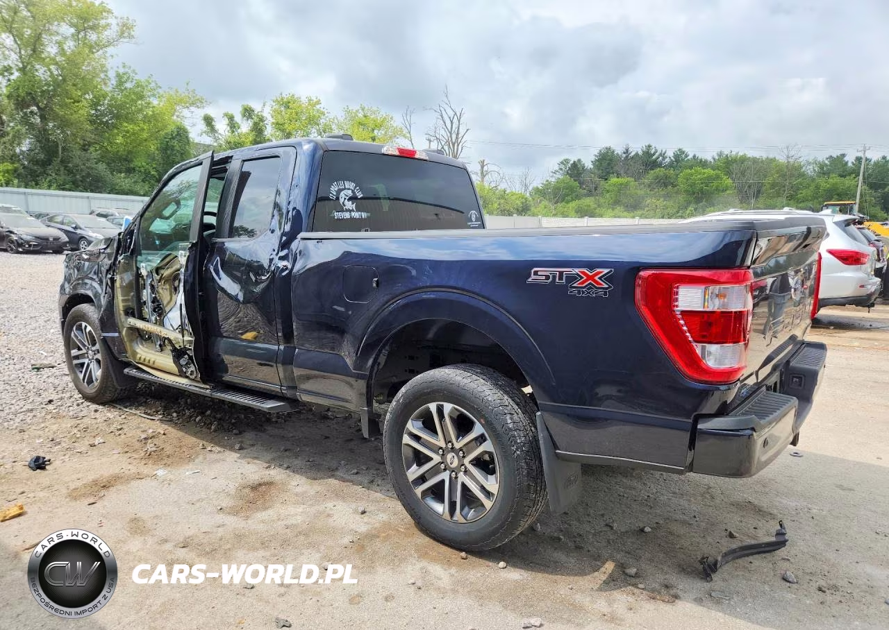 2023 Ford F150 Super Cab VIN:1FTFX1E51PKD45505 - 2