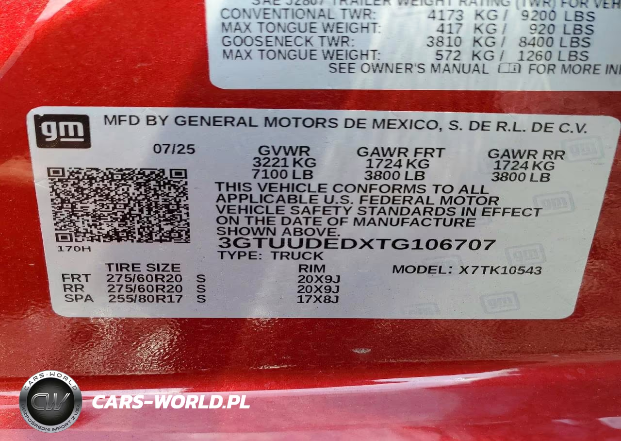 2026 GMC Sierra K1500 Slt VIN:3GTUUDEDXTG106707 - 12
