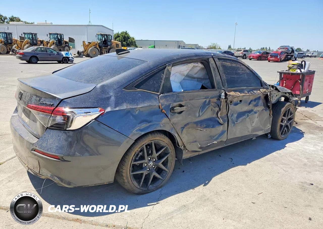 2022 Honda Civic Sport VIN:2HGFE2F50NH601794 - 3