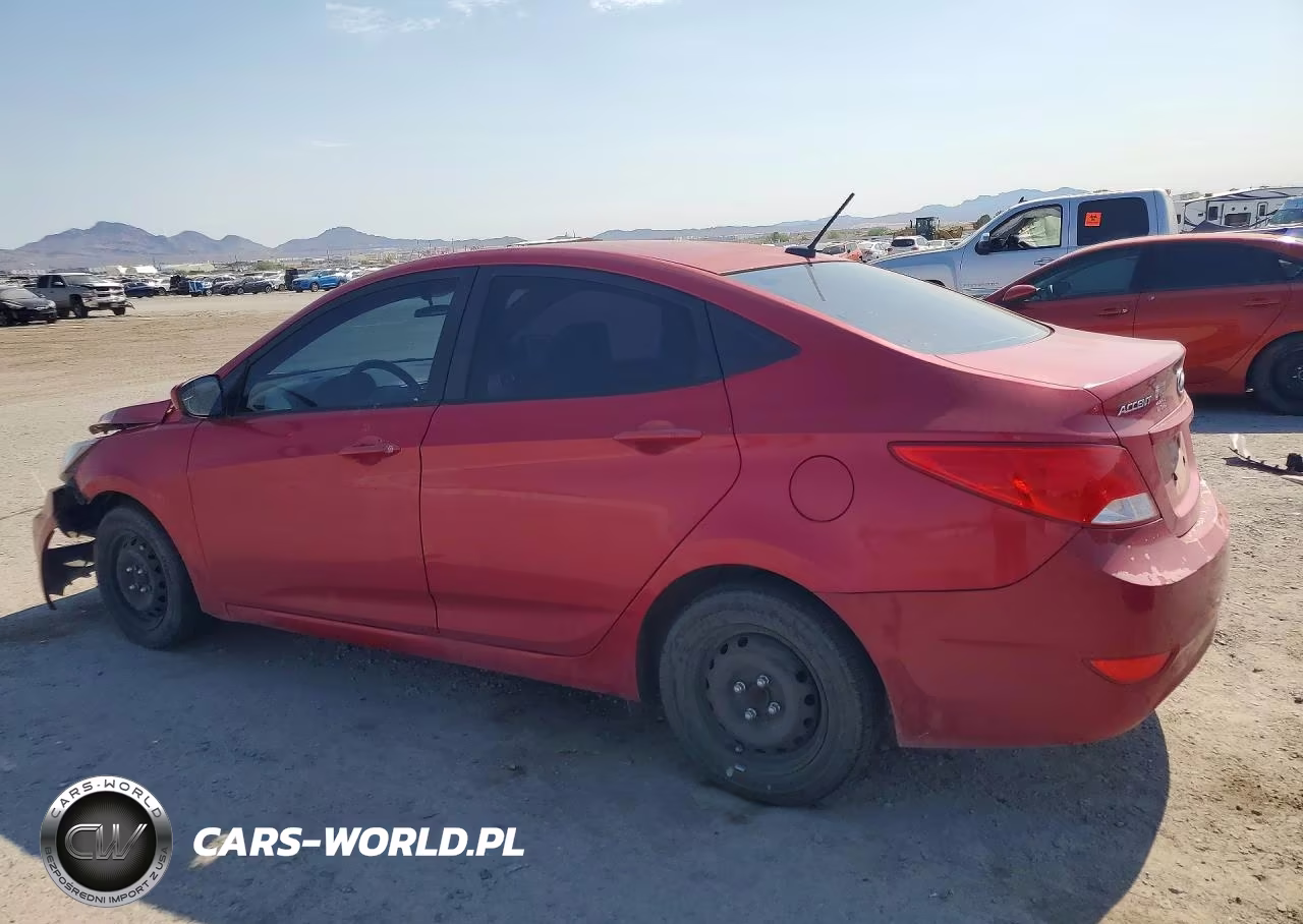 2015 Hyundai Accent Gls VIN:KMHCT4AE5FU882592 - 2