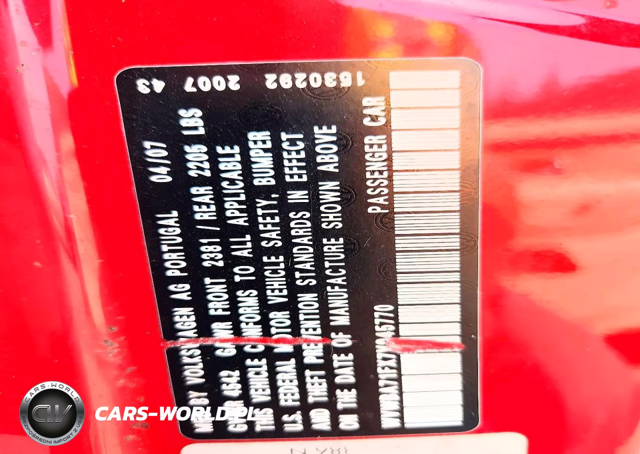 2007 Volk Eos VIN:WVWBA71FX7V045770 - 12