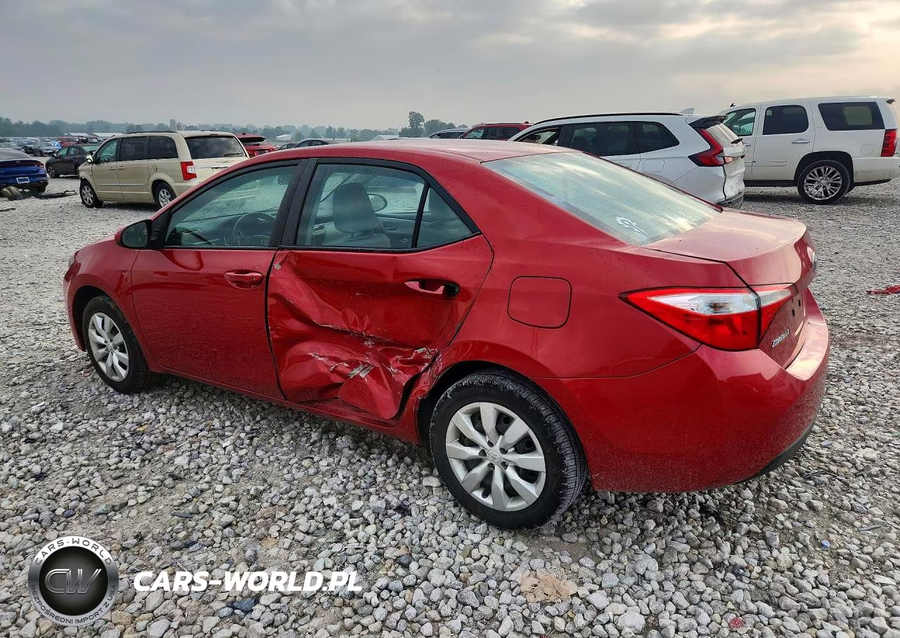 2014 Toyota Corolla Le VIN:5YFBURHE9EP092241 - 2