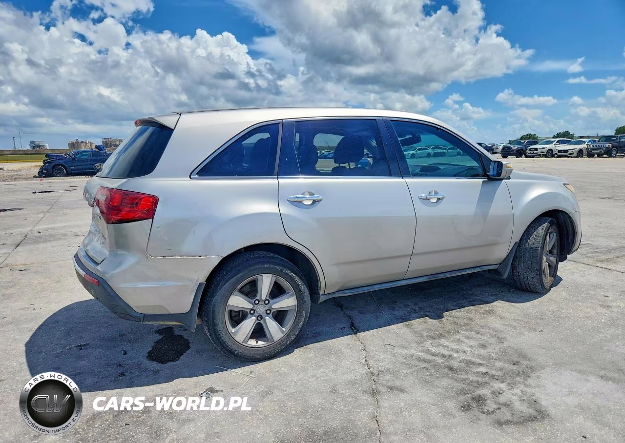 2013 Acura Mdx VIN:2HNYD2H21DH501628 - 3