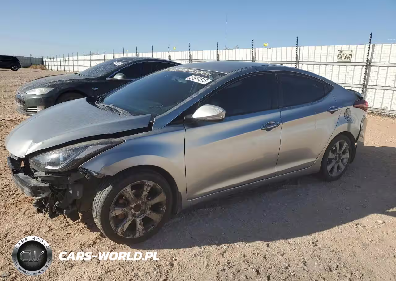 Główne zdjęcie 2014 Hyundai Elantra Se