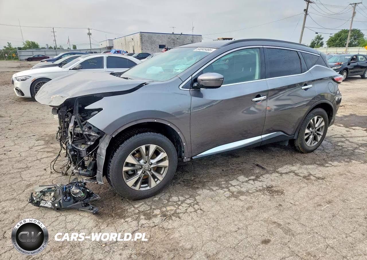 2016 Nissan Murano Sv VIN:5N1AZ2MH9GN116389 - 1