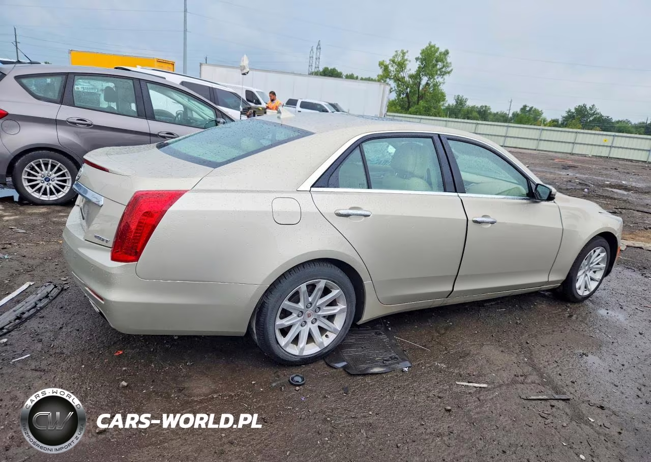 2014 Cadillac Cts Luxury Collection VIN:1G6AR5SXXE0150435 - 3