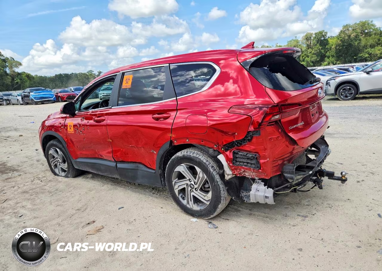2021 Hyundai Santa Fe Se VIN:5NMS14AJ8MH364614 - 2