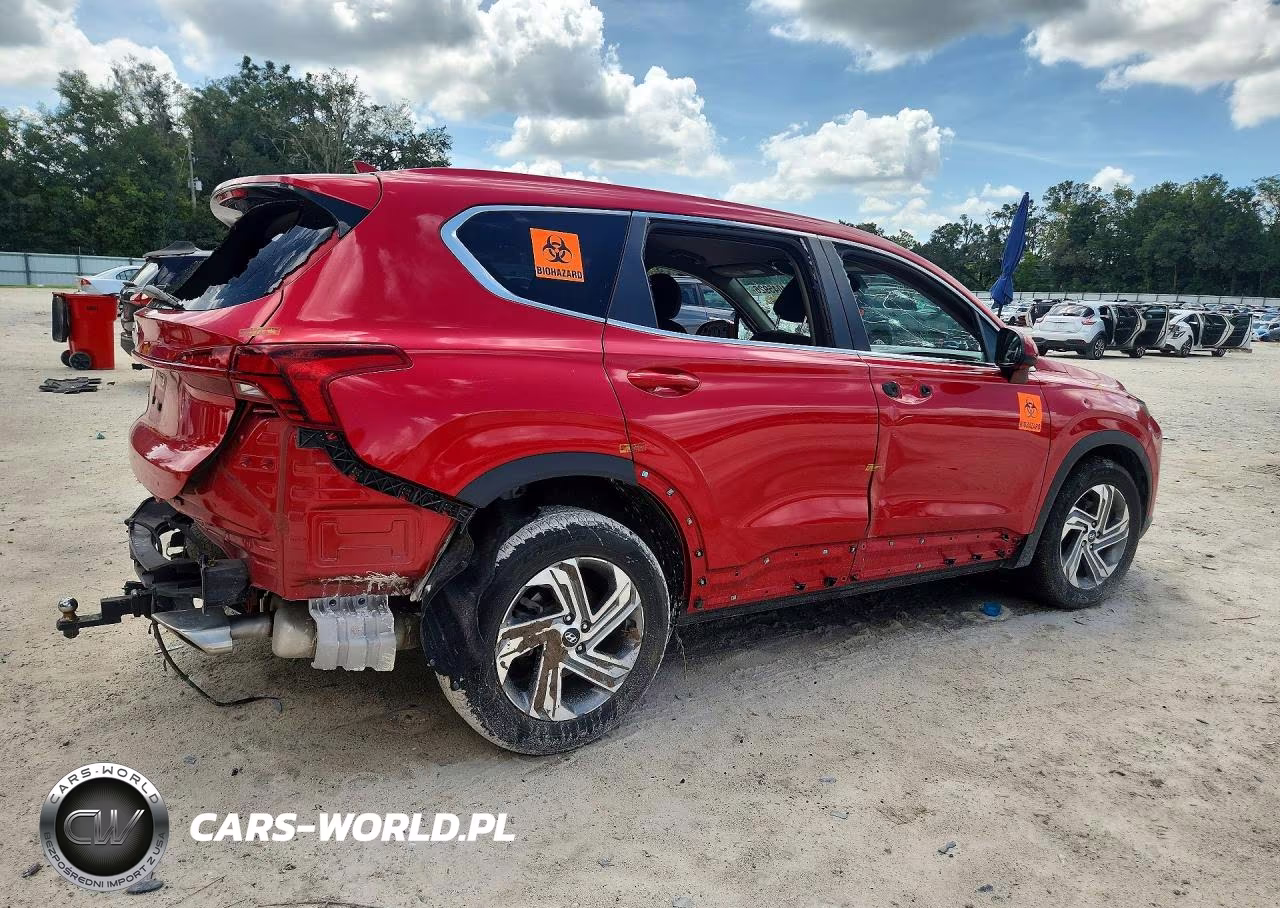 2021 Hyundai Santa Fe Se VIN:5NMS14AJ8MH364614 - 3