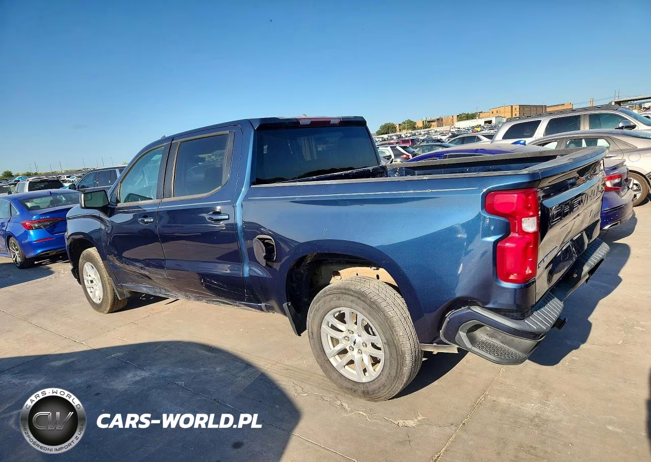 2022 Chevrolet Silverado Ltd C1500 Rst VIN:3GCPWDEDXNG218403 - 2