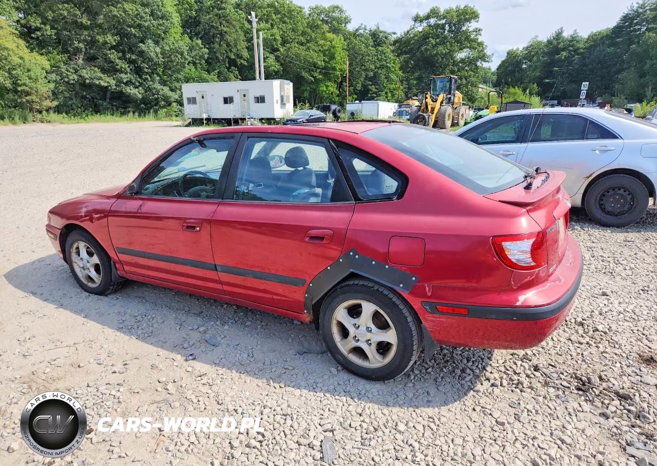 2005 Hyundai Elantra Gls VIN:KMHDN56D95U162926 - 2