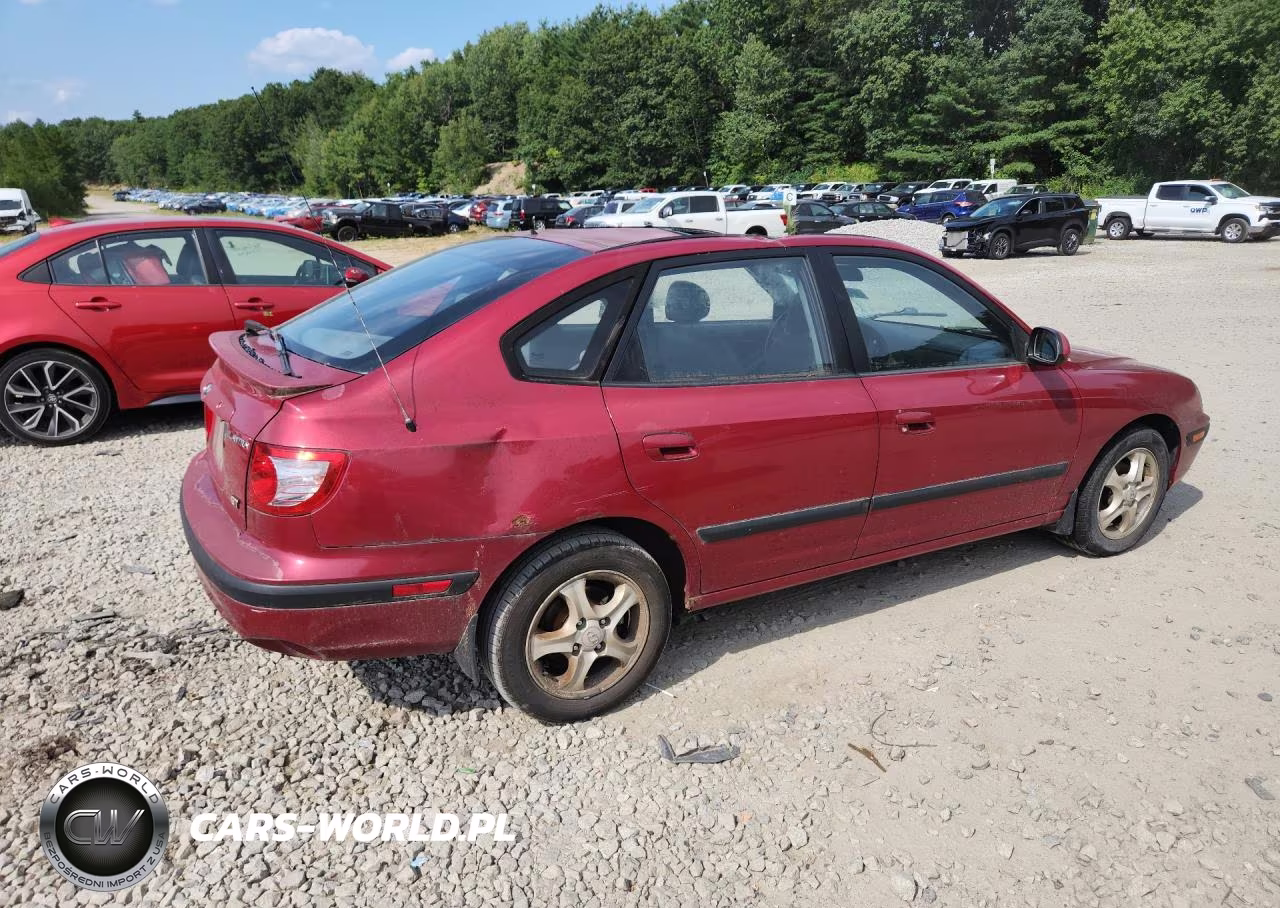 2005 Hyundai Elantra Gls VIN:KMHDN56D95U162926 - 3