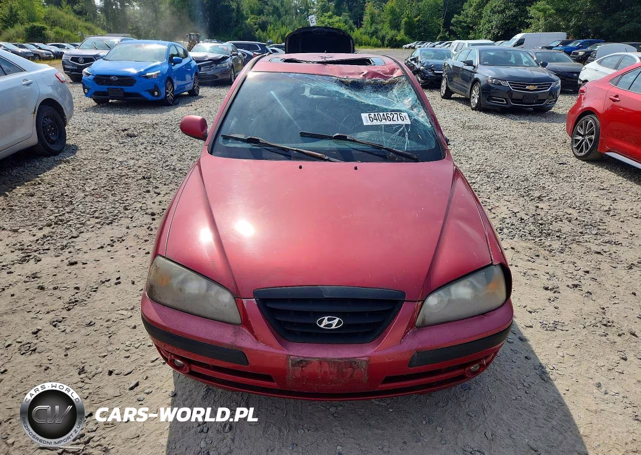 2005 Hyundai Elantra Gls VIN:KMHDN56D95U162926 - 5