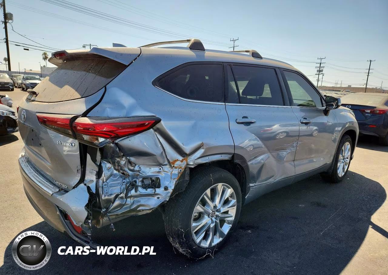 2020 Toyota Highlander Hybrid Limited VIN:5TDXBRCH9LS011708 - 3