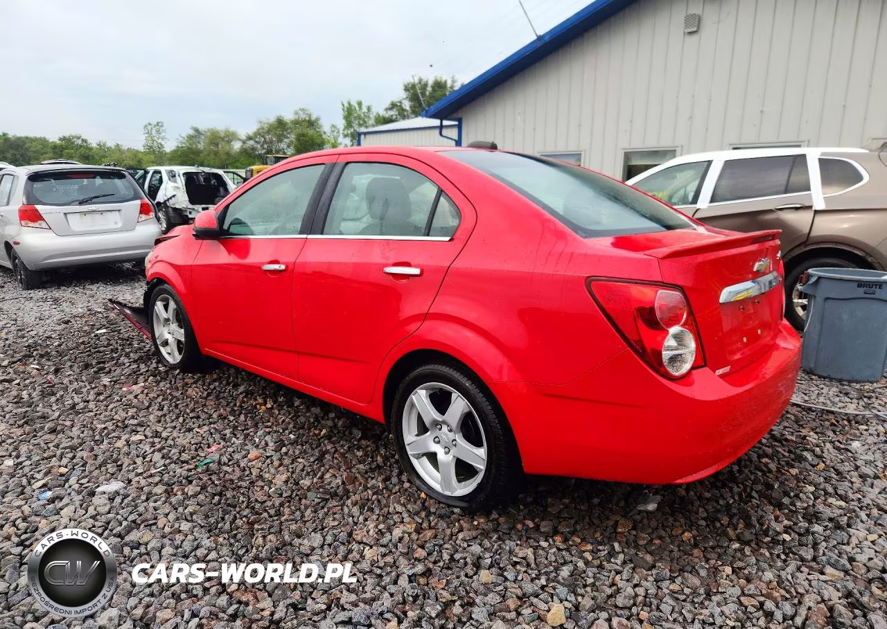 2015 Chevrolet Sonic Ltz VIN:1G1JE5SBXF4196248 - 2