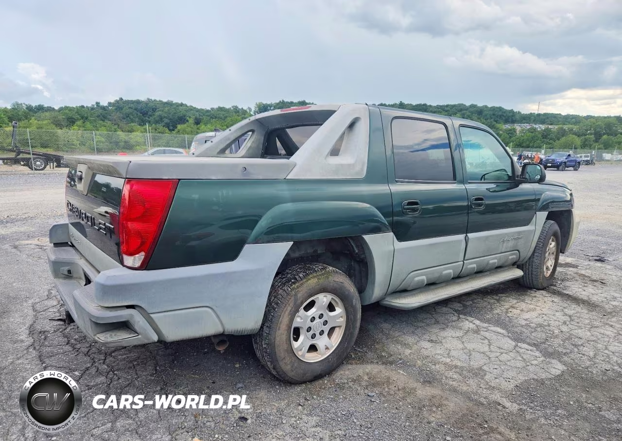 2002 Chevrolet Avalanche K1500 VIN:3GNEK13T62G172924 - 3