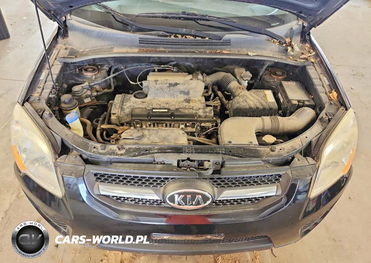 2009 Kia Sportage Lx VIN:KNDJF724497608782 - 12