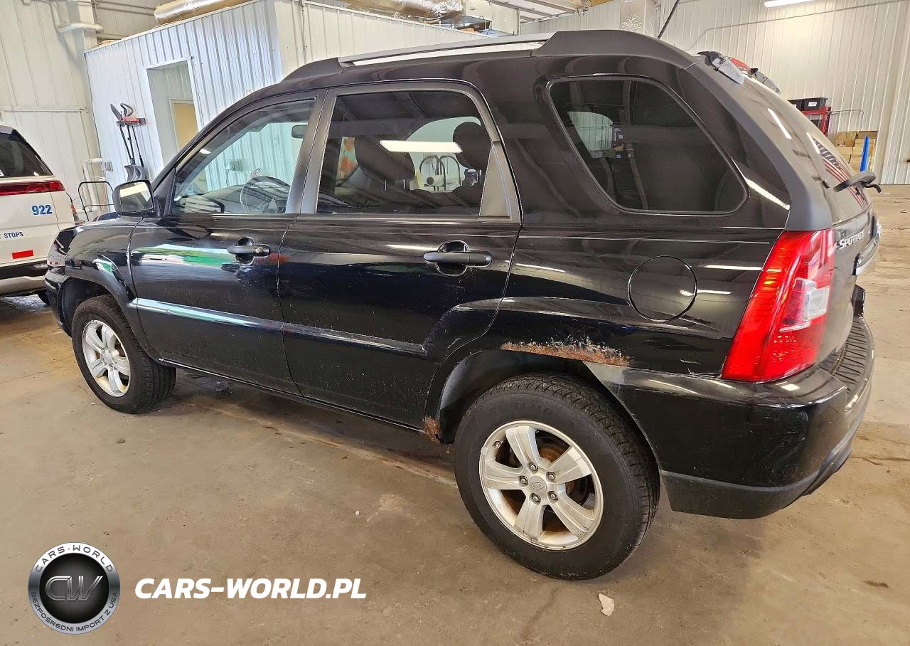 2009 Kia Sportage Lx VIN:KNDJF724497608782 - 2
