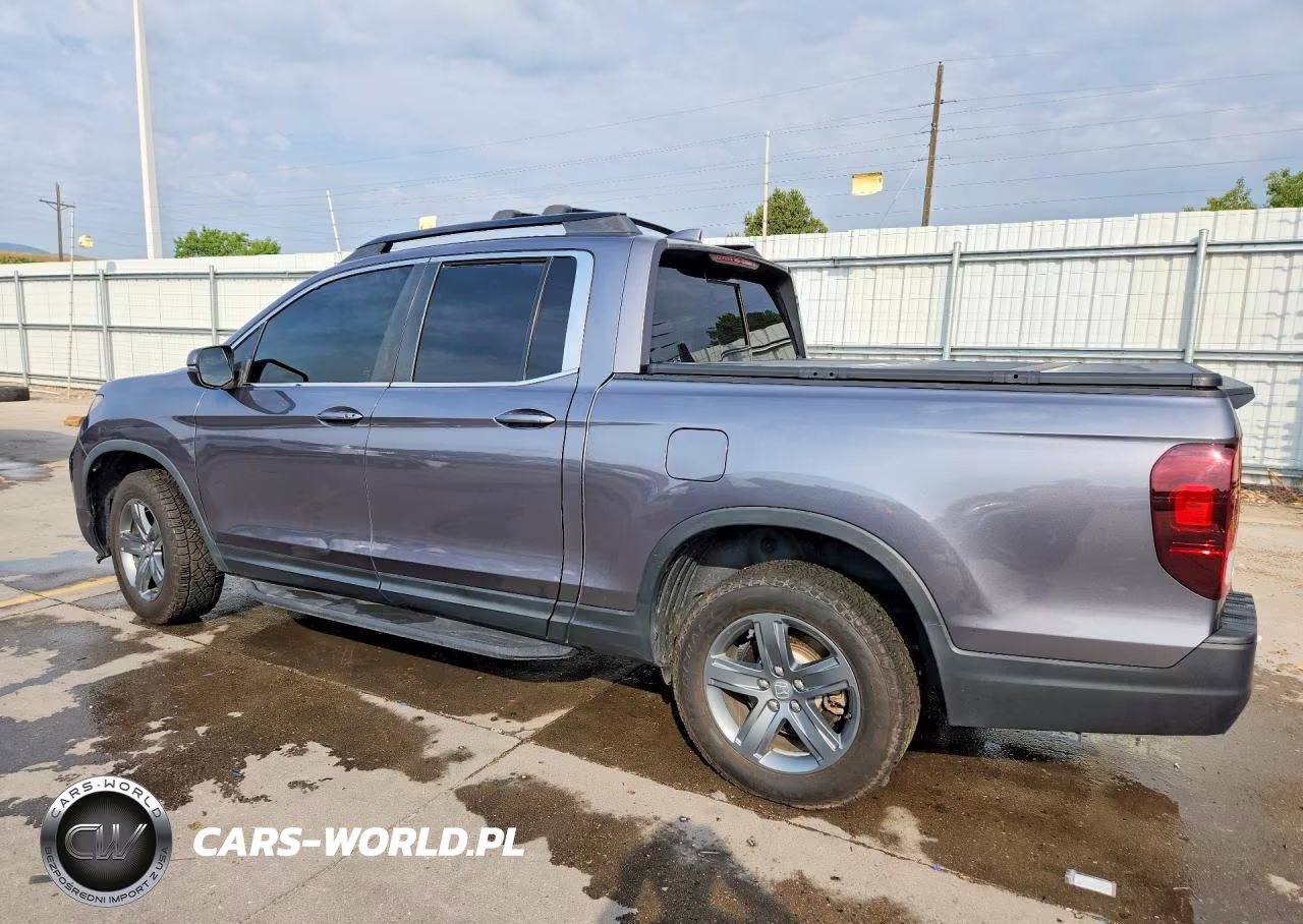 2022 Honda Ridgeline Rtl VIN:5FPYK3F56NB002286 - 2