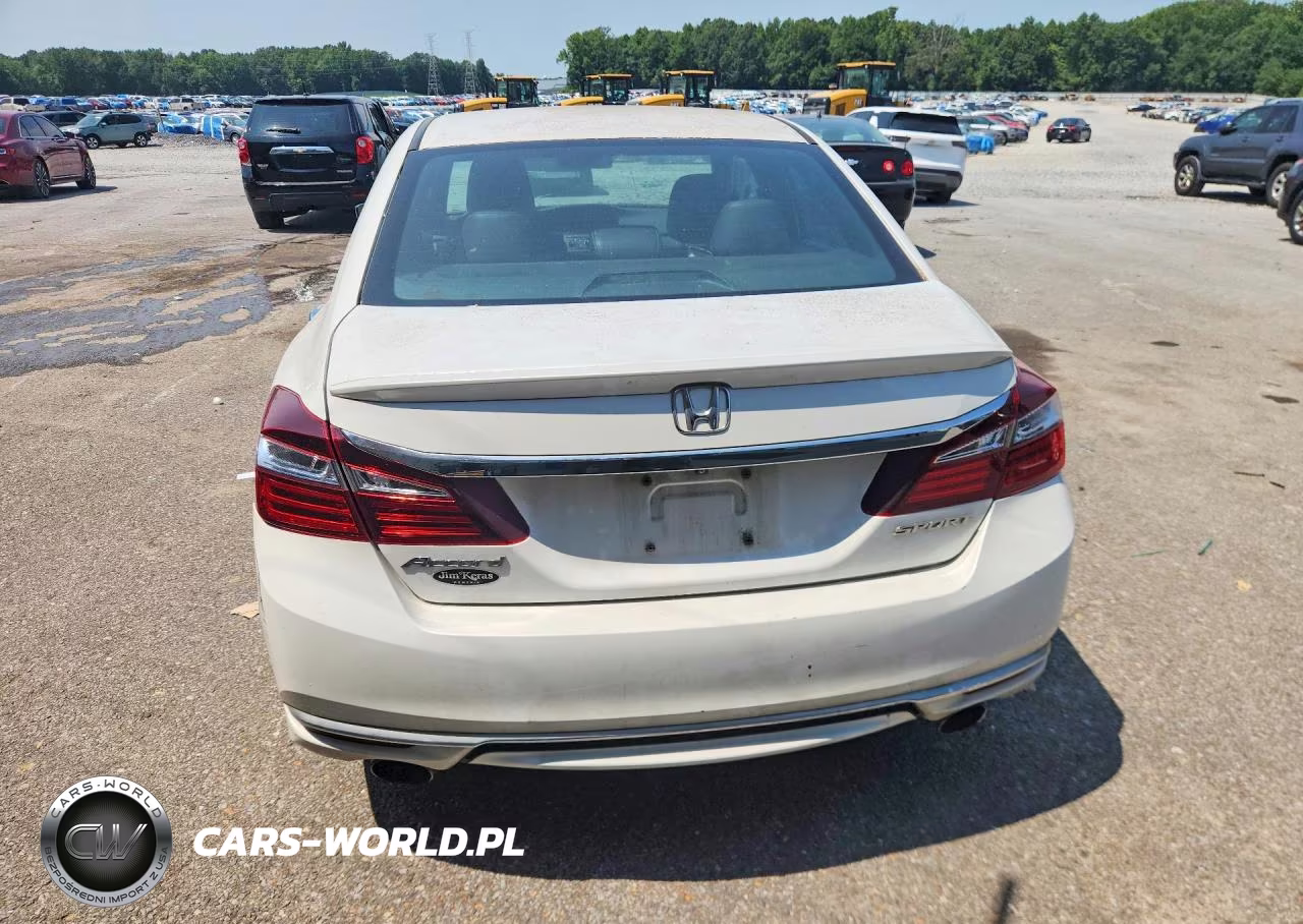 2016 Honda Accord Sport VIN:1HGCR2F55GA180390 - 6