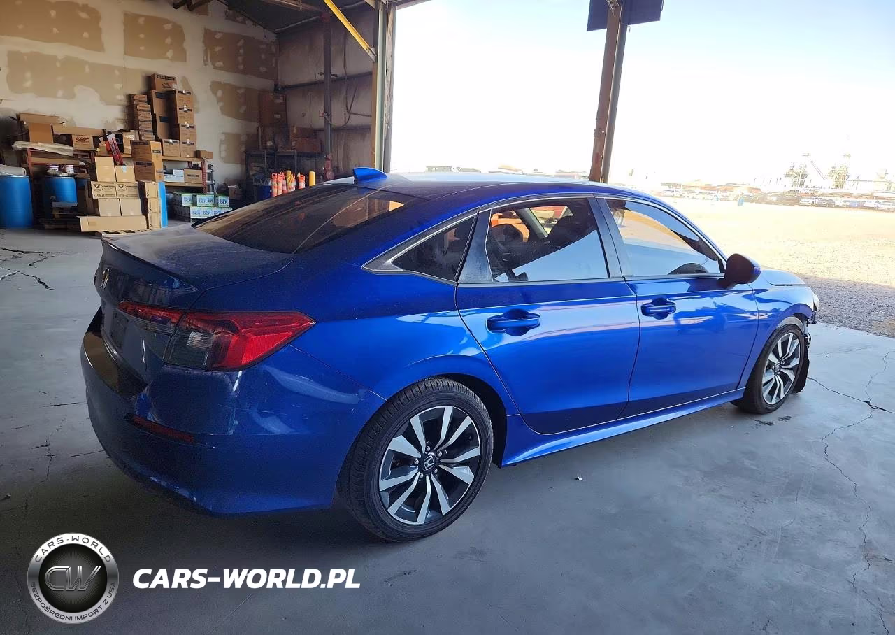 2022 Honda Civic Ex VIN:2HGFE1F75NH303642 - 3