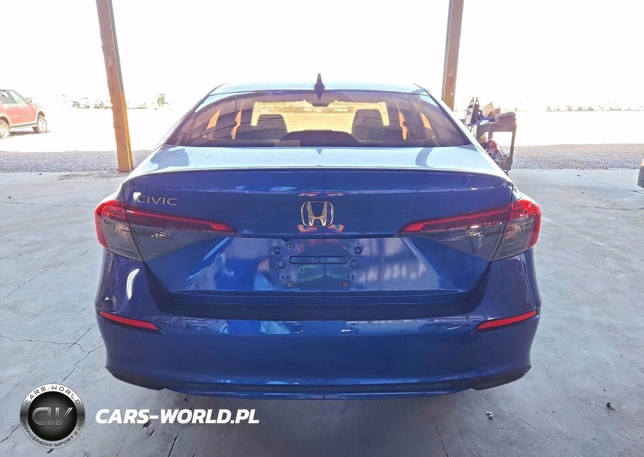 2022 Honda Civic Ex VIN:2HGFE1F75NH303642 - 6