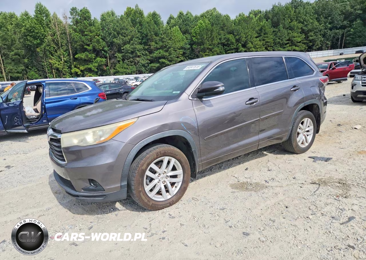 2015 Toyota Highlander Le