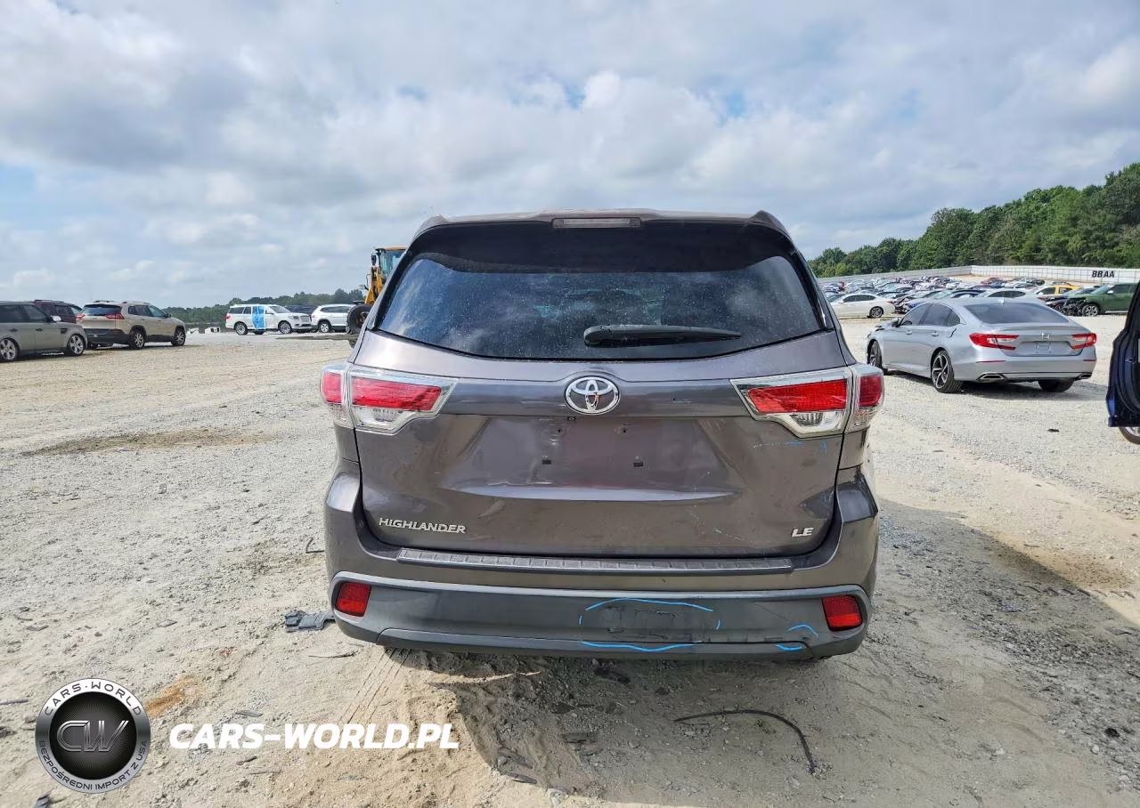 2015 Toyota Highlander Le VIN:5TDZARFH8FS009802 - 6