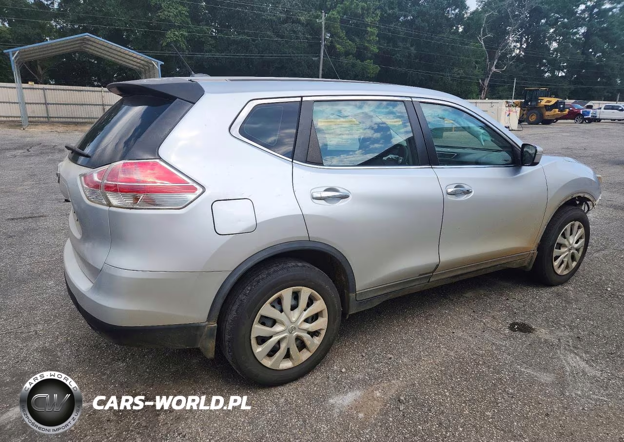 2015 Nissan Rogue S VIN:KNMAT2MT7FP583436 - 3
