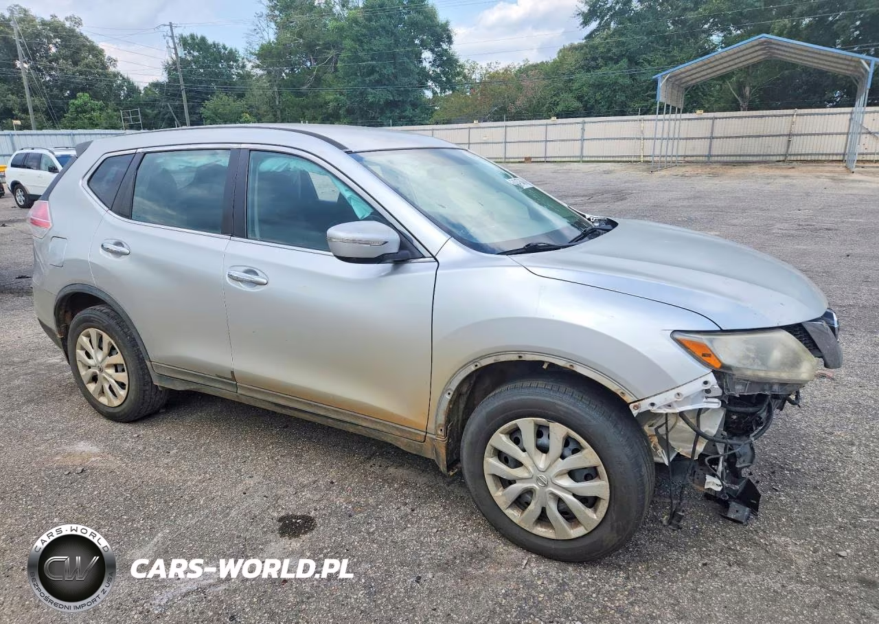 2015 Nissan Rogue S VIN:KNMAT2MT7FP583436 - 4